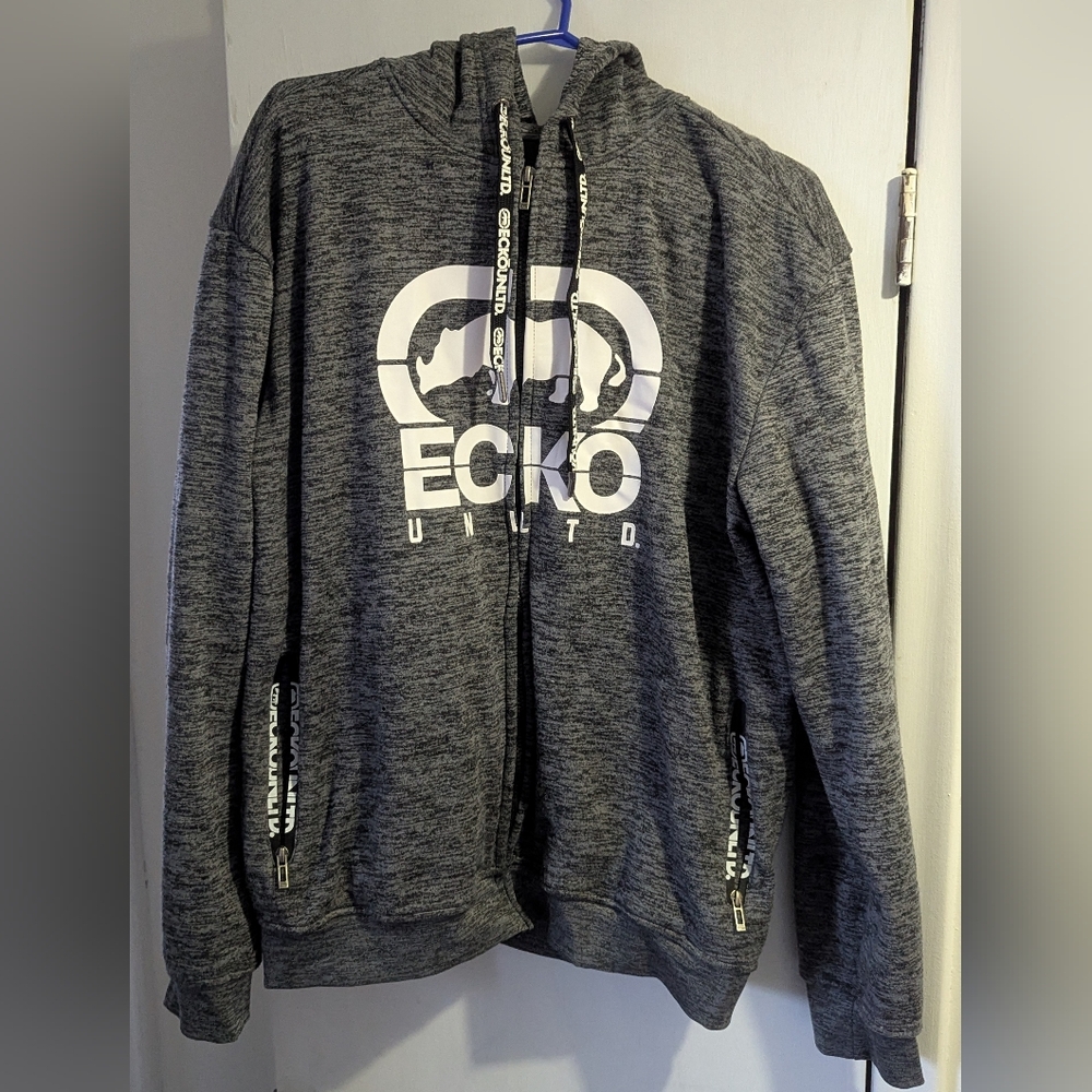 Ecko men's large zip hoodie